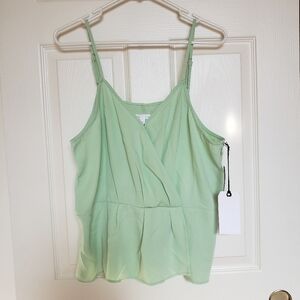 Mint Green Sleeveless Top
